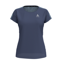 Odlo Bl Top Crew Neck S/S Millennium Linencool Element Women -pyöräkauppa 45191 1 blueindigo