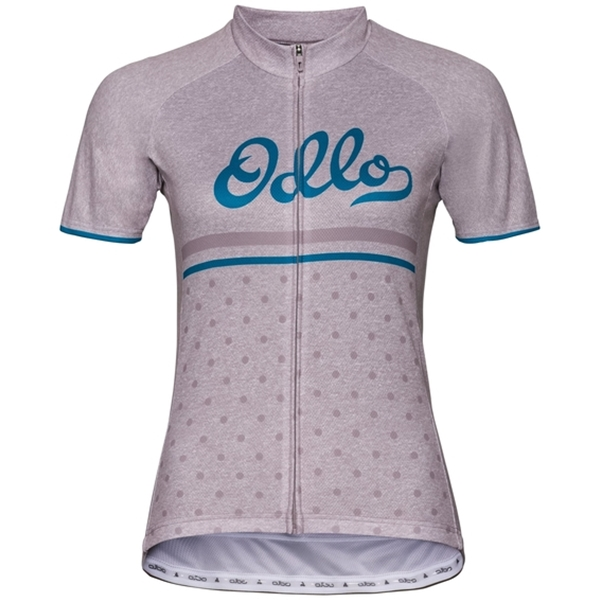 Odlo Stand-Up Collar S/S Full Zip Women 3 Odlo Stand-Up Collar S/S Full Zip Women - Image 3