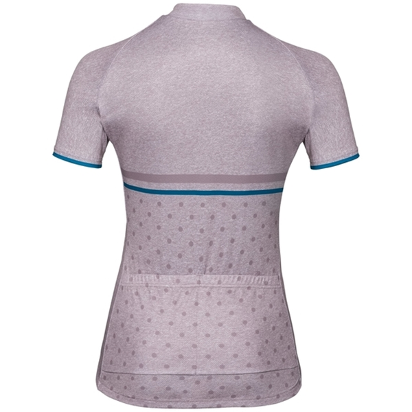 Odlo Stand-Up Collar S/S Full Zip Women 4 Odlo Stand-Up Collar S/S Full Zip Women - Image 4