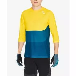Poc Essential Enduro 3/4 Light Jersey -pyöräkauppa 46271 1 sulphitemultiyellow