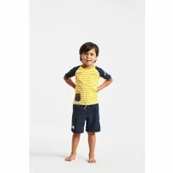Didriksons Surf Kids SS Uv Top 17 Didriksons Surf Kids SS Uv Top -pyöräkauppa 46518 3 yellowsimple
