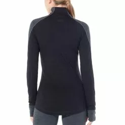 Icebreaker Wmns 260 Zone LS Half Zip 5 Icebreaker Wmns 260 Zone LS Half Zip -pyöräkauppa 49851 3 jeththrblack