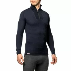 Woolpower Zip Turtleneck 200 -pyöräkauppa 49897 2 darknavy