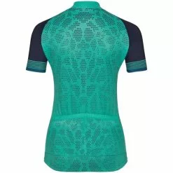 Odlo Stand-Up Collar S/S Full Zip Fujin Print W Dubarry/Crystal Teal 7 Odlo Stand-Up Collar S/S Full Zip Fujin Print W Dubarry/Crystal Teal -pyöräkauppa 50565 2 poolgreendivingnavy