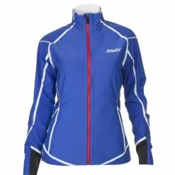Swix Elite Jacket W -pyöräkauppa 56143 1 mazarinbluebrightfuchsia