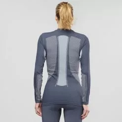 Salomon Primo Warm Seamless Tee W -pyöräkauppa 57852 2 smokeblue