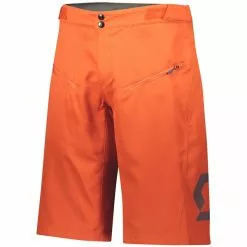 Scott Shorts M's Trail Vertic W/Pad -pyöräkauppa 60565 1 orangepump