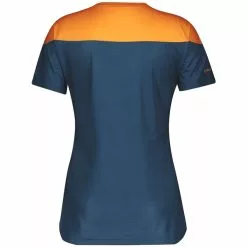Scott Shirt W's Trail Flow S/SL -pyöräkauppa 60582 2 lunarblueamberyellow