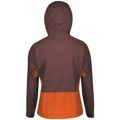 Scott Jacket M's Trail MTN WB W/Hood -pyöräkauppa 60587 2 maroonredorangepumpkin