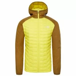 The North Face M Thermoball Sport Hoodie -pyöräkauppa 63655 1 tnflemonfierygreen