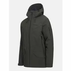 Peak Performance M Maroon Long Jacket -pyöräkauppa 63959 2 coniferousgreen