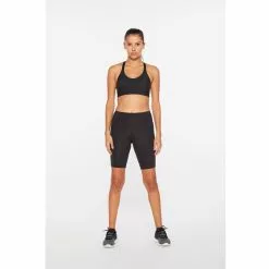 2Xu Run Mid Rise Dash Comp Shorts Women -pyöräkauppa 64209 3 blacksilverreflective