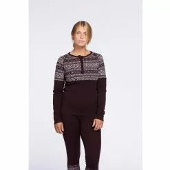 Varg Blanktjärn Wool Base Layer Top -pyöräkauppa 64896 3 auberginepurple