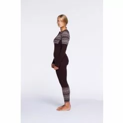 Varg Blanktjärn Wool Base Layer Top -pyöräkauppa 64896 4 auberginepurple