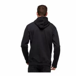 Black Diamond M Stacked Logo Hoody -pyöräkauppa 65100 3 blackheather