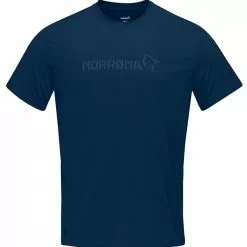 Norröna By Norrøna Tech T-Shirt M's -pyöräkauppa 67235 1 indigonight