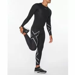 2Xu Core Compression L/S Men -pyöräkauppa 67977 4 blacksilver