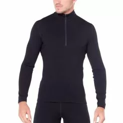 Icebreaker M 260 Tech LS Half Zip -pyöräkauppa 67995 2 black