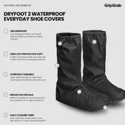 Gripgrab Dryfoot Waterproof Everyday Shoe Covers 2 -pyöräkauppa 69035 8 black