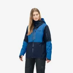 Norrøna Norröna Lofoten Gore-Tex Thermo100 Jacket W's -pyöräkauppa 70016 4 campanulaindigonight