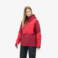 Norrøna Norröna Lofoten Gore-Tex Thermo100 Jacket W's -pyöräkauppa 70016 4 rhubarbtruered
