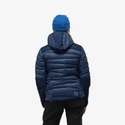 Norrøna Norröna Falketind Down750 Hood W's -pyöräkauppa 70058 3 indigonight