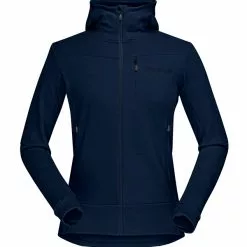Norrøna Norröna Falketind Warmwool2 Stretch Zip Hood W's