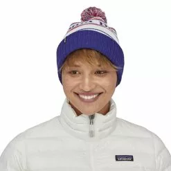 Patagonia Powder Town Beanie -pyöräkauppa 70210 2 parkstripevikingblue