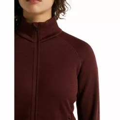 Icebreaker W Elemental LS Zip -pyöräkauppa 70255 4 espresso