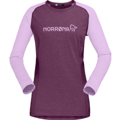 Norrøna Norröna Fjørå Equaliser Lightweight Long Sleeve (w) 8 Norrøna Norröna Fjørå Equaliser Lightweight Long Sleeve (w) -pyöräkauppa 72540 1 darkpurpleviolettulle