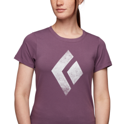 Black Diamond W SS Chalked Up Tee -pyöräkauppa 72616 4 mulberry
