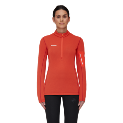 Mammut Aenergy Light Ml Half Zip Pull Women -pyöräkauppa 72823 2 hotredbloodred