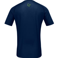 Norrøna Norröna Fjørå Wool T-Shirt M's -pyöräkauppa 72871 2 indigonightfoliage