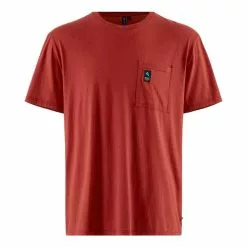 Klättermusen Runa Pocket SS Tee M's -pyöräkauppa 73133 1 rosered