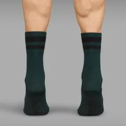Gripgrab Original Stripes Crew Socks -pyöräkauppa 73375 3 green