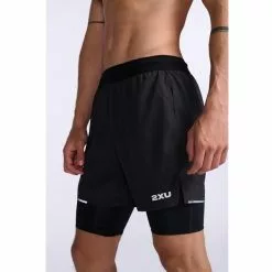 2Xu Aero 2-In-1 5 Inch Shorts Men 14 2Xu Aero 2-In-1 5 Inch Shorts Men -pyöräkauppa 73887 7 blacksilverreflective