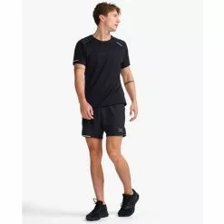 2Xu Aero Tee Men -pyöräkauppa 73894 4 blacksilverreflective