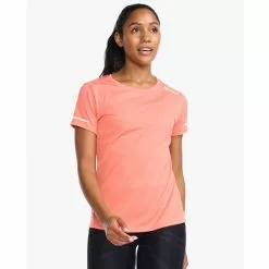 2Xu Aero Tee Women -pyöräkauppa 73897 1 hypercoralwhitereflective
