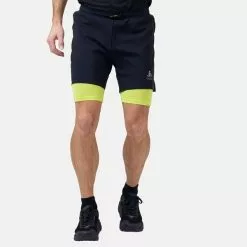 Odlo Axalp Trail 6 Inch 2-In-1 Shorts Men -pyöräkauppa 74349 3 blackeveningprimrose