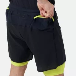 Odlo Axalp Trail 6 Inch 2-In-1 Shorts Men -pyöräkauppa 74349 5 blackeveningprimrose