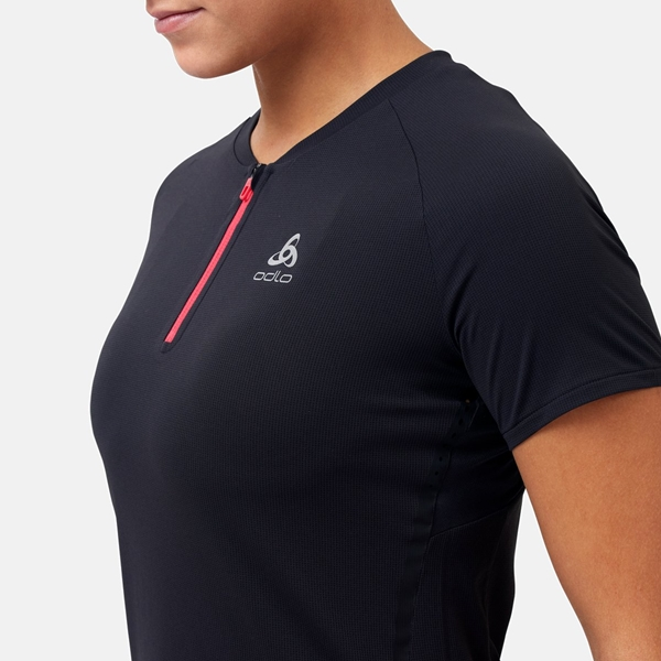 Odlo Axalp Trail S/S 1/2 Zip T-Shirt Women 5 Odlo Axalp Trail S/S 1/2 Zip T-Shirt Women - Image 5