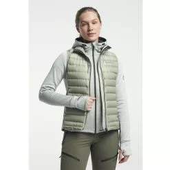 Tenson Txlite Down Vest W -pyöräkauppa 74777 2 greygreen