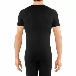 Falke Men Short Sleeve Shirt Wool-Tech Light -pyöräkauppa 74923 2 black