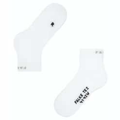 Falke Te2 Short Women Socks -pyöräkauppa 74934 6 white