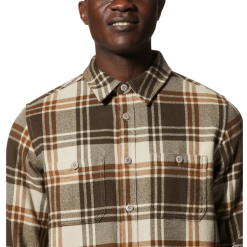 Mountain Hardwear Plusher™ Long Sleeve Shirt -pyöräkauppa 75244 4 sandblastbonfireplaid