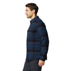 Mountain Hardwear Plusher™ Long Sleeve Shirt -pyöräkauppa 75245 3 hardwearnavybonfireplaid
