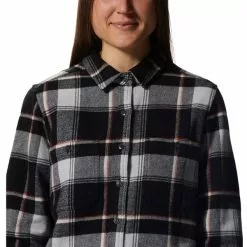 Mountain Hardwear Plusher™ Long Sleeve Shirt Women -pyöräkauppa 75246 4 blacktartanplaid