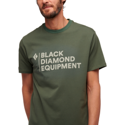 Black Diamond M Stacked Logo Tee -pyöräkauppa 75425 4 tundra