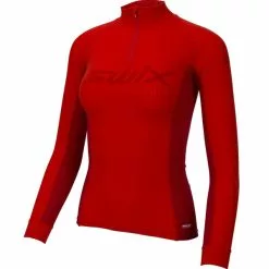 Swix Racex Bodyw Halfzip W 6 Swix Racex Bodyw Halfzip W -pyöräkauppa 75747 1 fieryred