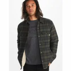 Marmot Ridgefield Heavyweight Sherpa Lined Flannel 16 Marmot Ridgefield Heavyweight Sherpa Lined Flannel -pyöräkauppa 75936 3 nori